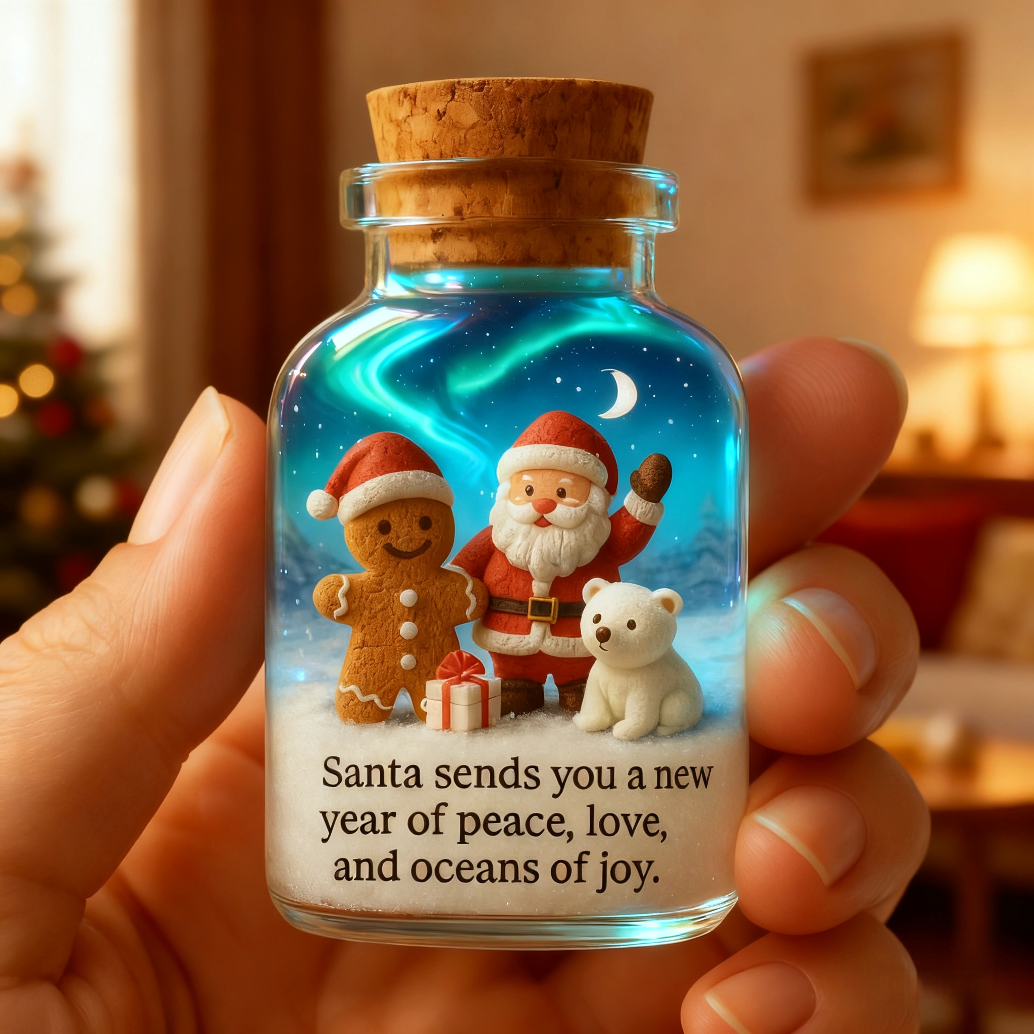 Christmas Magic Blessing Bottle