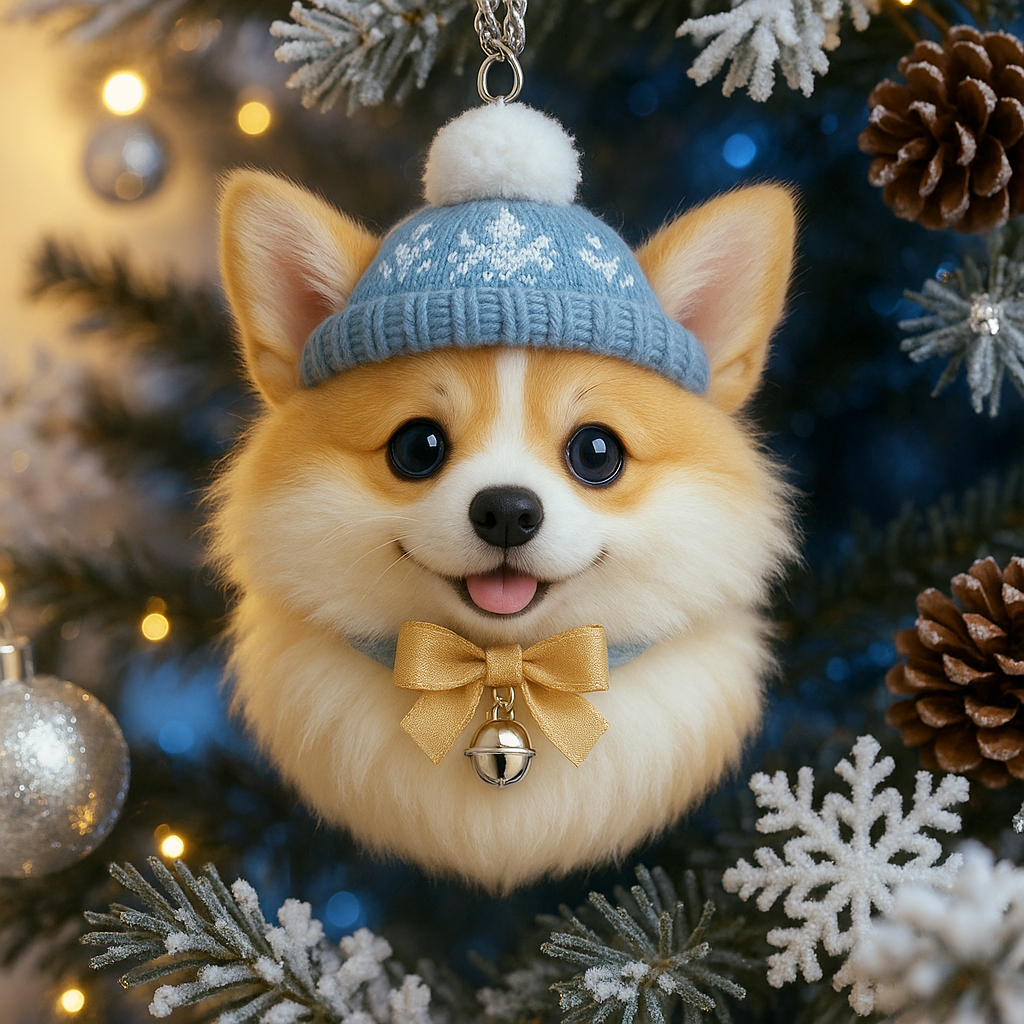 Holiday Pom-Pom Pet Ornaments