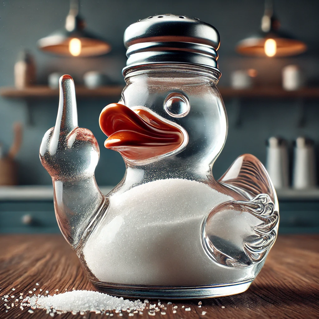 🧂 Funny Middle Finger Spice Bottle