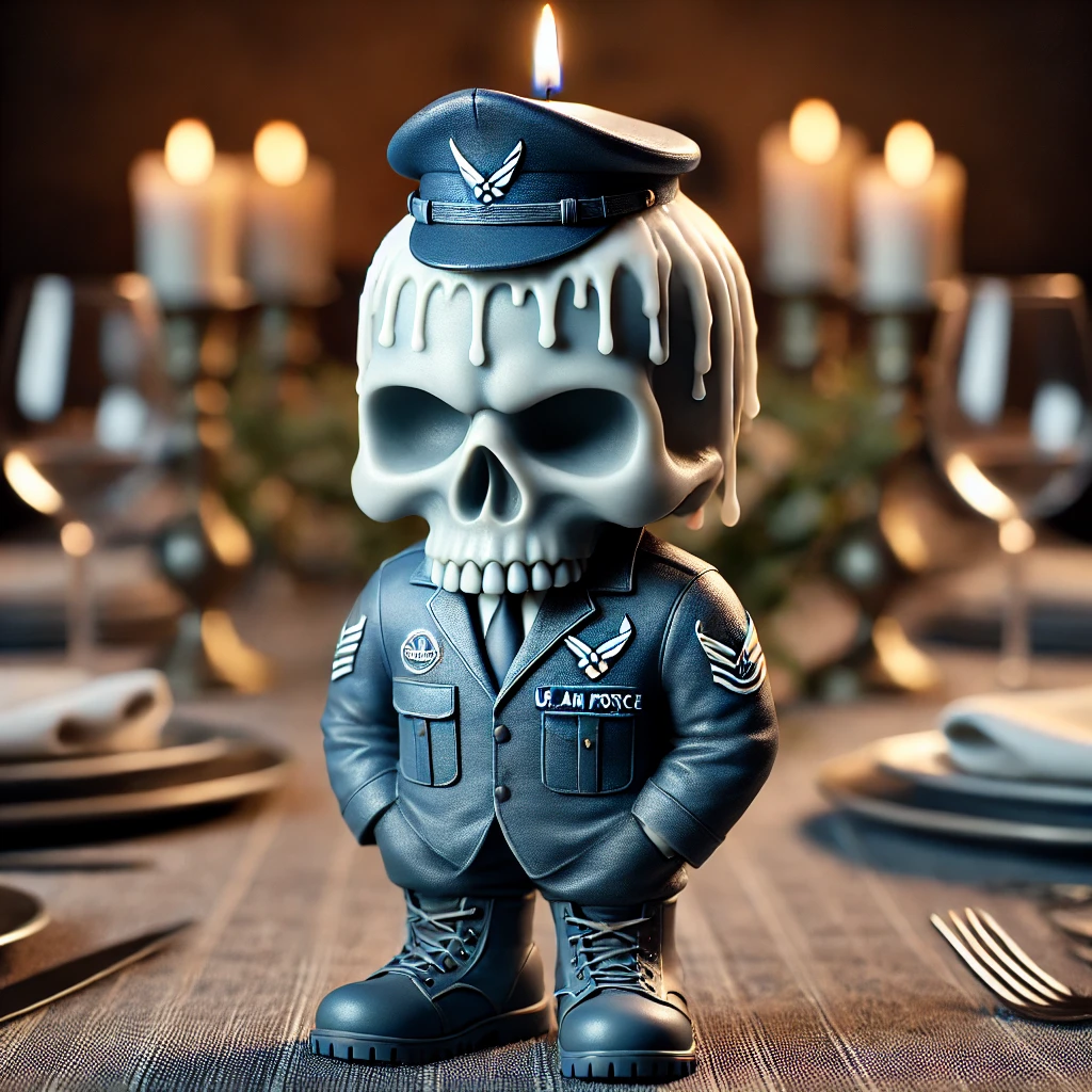 Military style candle