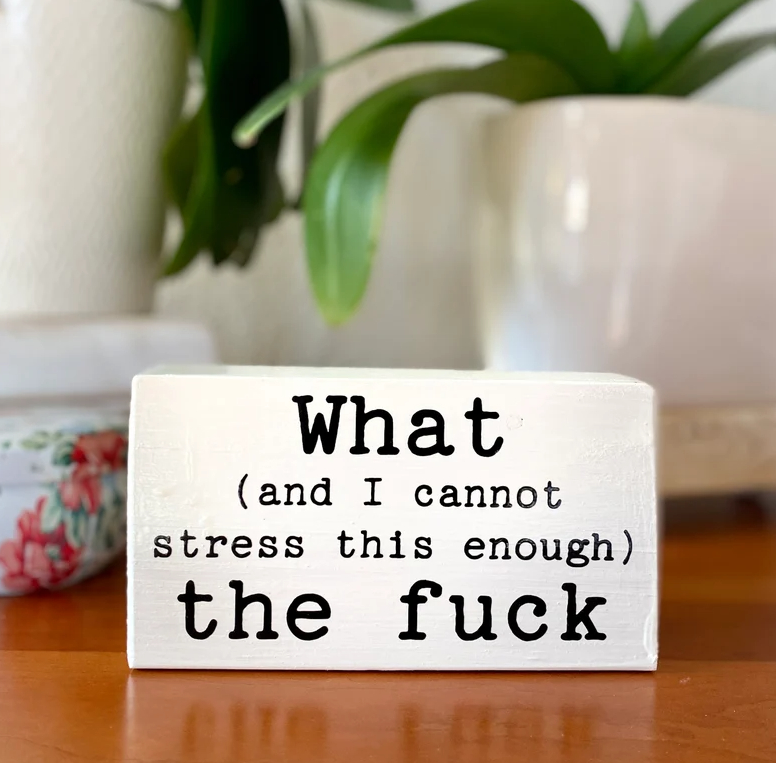 Fun office desk wood sign(🔥Buy 3 Get 1 FREE🔥)