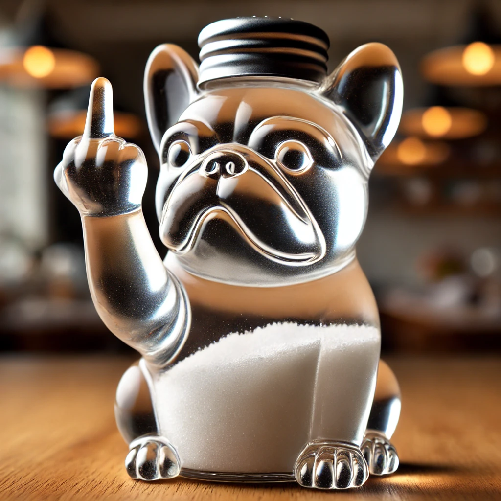 🧂 Funny Middle Finger Spice Bottle