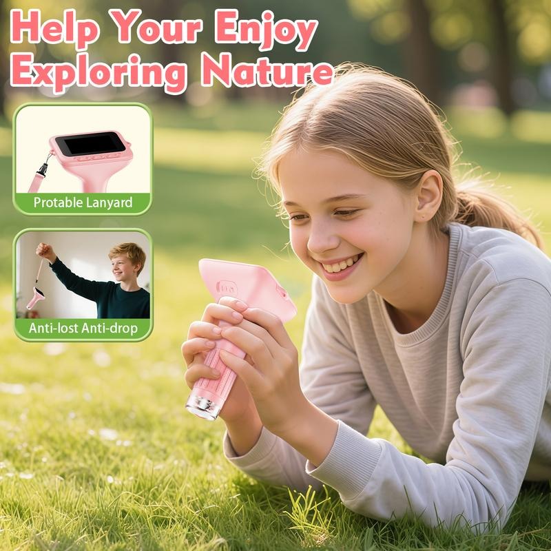 Christmas Gifts,INSKAM 4K Upgraded Kid Microscope,3