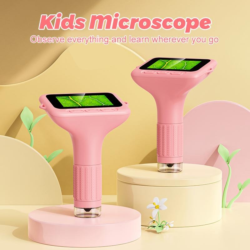 Christmas Gifts,INSKAM 4K Upgraded Kid Microscope,3