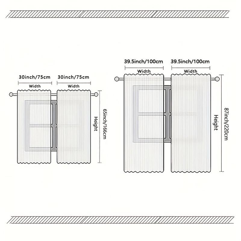 2 pieces, 2D flat printed gold luxury Christmas simulation printed curtains, pole pocket style, semi sunshade polyester fiber, suitable for home living room, bedroom, study, and coffee shop Christmas window decoration, Easy Install Curtain