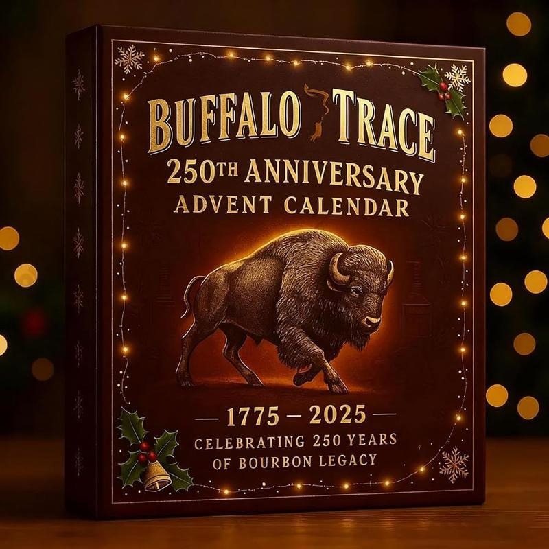 2025 Mini Whiskey 3D Christmas Calendar Blind Box – Power-Free Design, 24 Daily Random Whiskey Bottle Models (Non-Physical & Not for Drinking), Christmas Party Gift, Festive Home & Kitchen Decoration, Perfect Xmas Gift