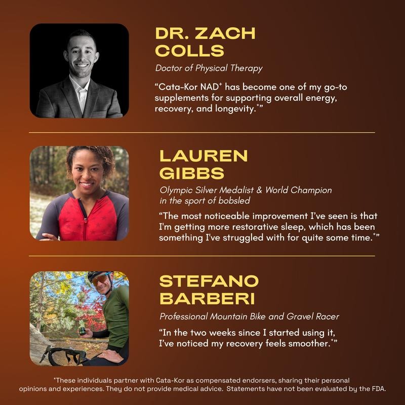 Cata-Kor NAD+ Supplement – NMN 500 mg | Quercetin | TMG | Resveratrol Complex – Supports Cellular Energy & NAD+ Levels - Vitamin Dietary Supplement Healthcare