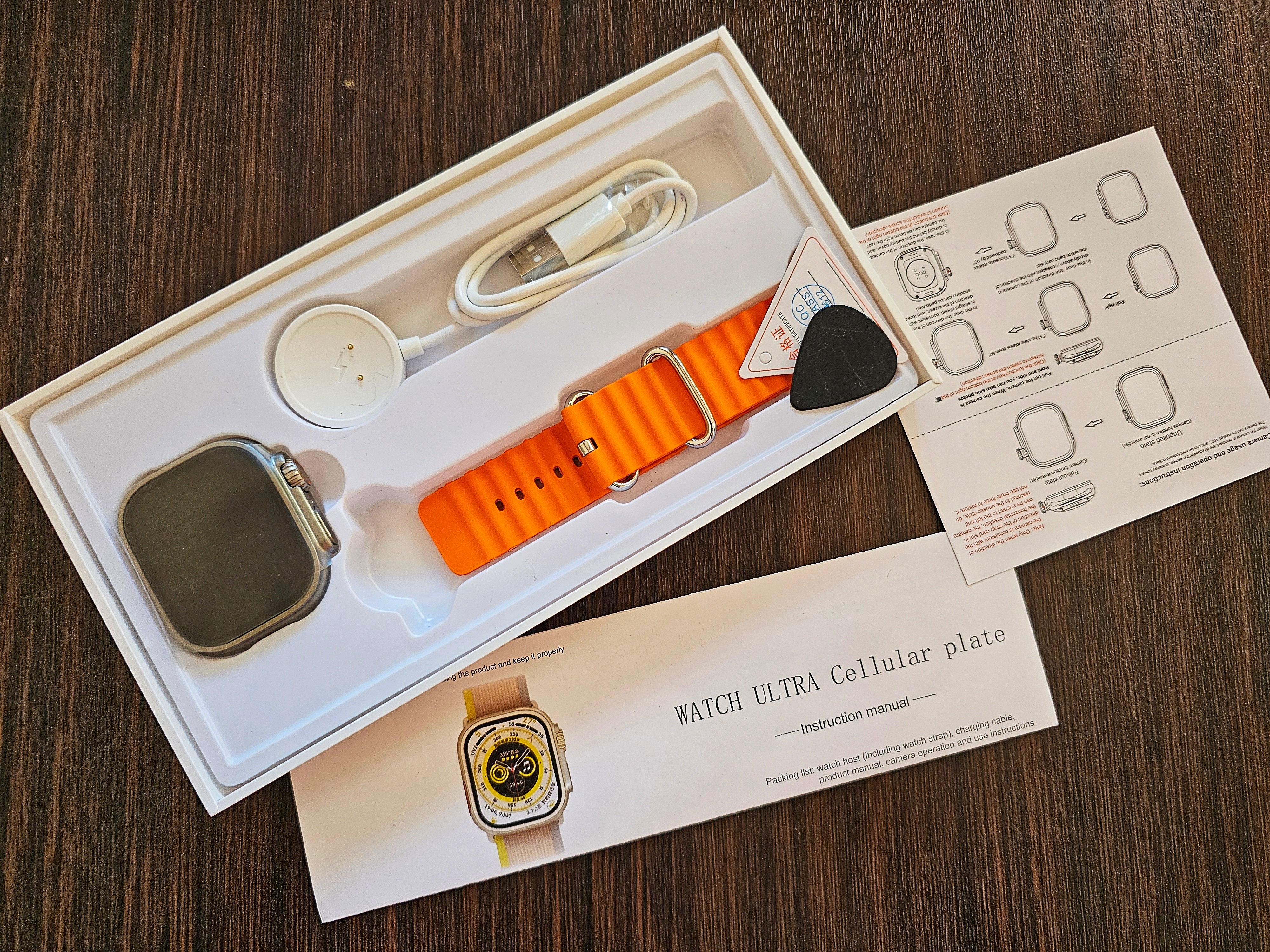 S12 Ultra Android smartwatch with PlayStore, GPS, Quad core processor!