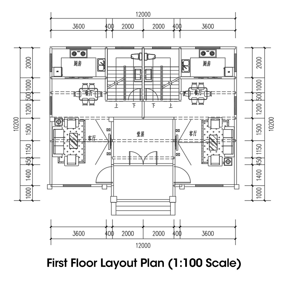 European-style Villa, Second Floor, 4 Bedrooms, 2 Living Rooms, 2 Kitchens, 4 Bathrooms, 245 sqm