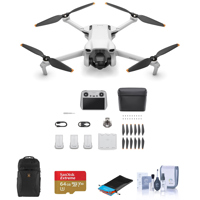 DJI Mini 3 Drone Fly More Combo with RC Remote Controller, Backpack & Acc Kit
