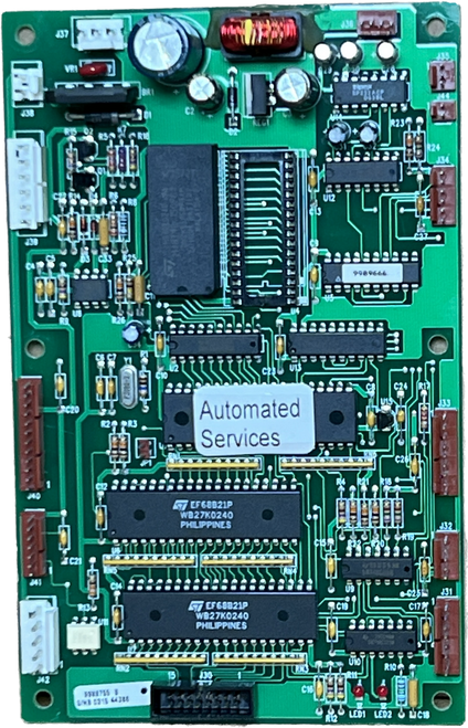 National 167 157 168 158 Snack Vending Machine Main Control Board - RECONDITIONED (NO EPROM)