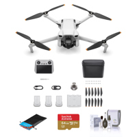 DJI Mini 3 Drone Fly More Combo with RC Remote Controller, Accessories Kit