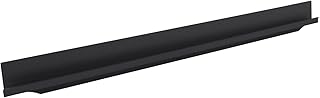 Accuride 100005588 Black Anodised Handle Grande Cabinet Door Handle 445 mm Profile Strip for Milling for Furniture Fronts Aluminium 445 mm