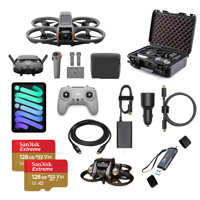 DJI Avata 2 Fly More Combo with 3x Batteries, with Public Safety Bundle