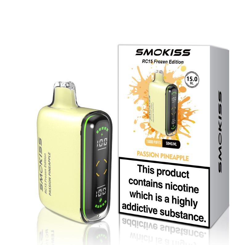 SMOKISS 15000 Puffs Passion Pineapple Disposable Vape