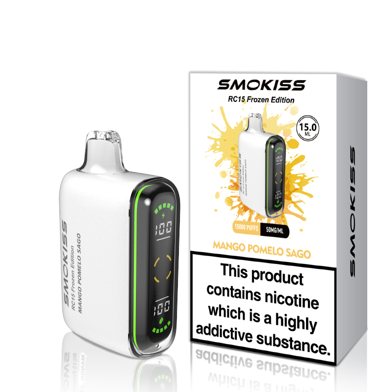 SMOKISS 15K Puffs Disposable Vape | Mango Pomelo Sago