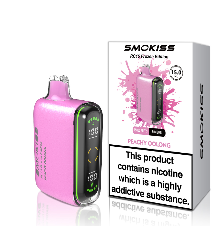 SMOKISS 15K Puffs Disposable Vape | Peachy Oolong