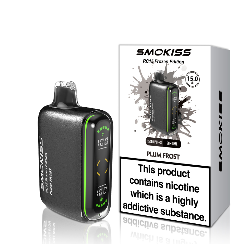 SMOKISS 15K Puffs Disposable Vape | Plum Frost