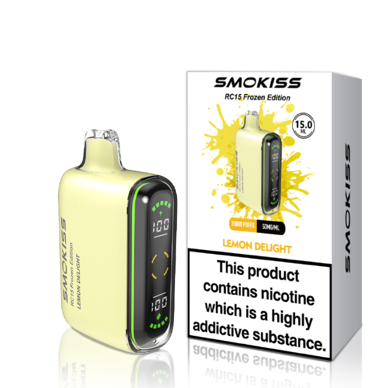 SMOKISS 15K Lemon Delight Disposable Vape 15ml