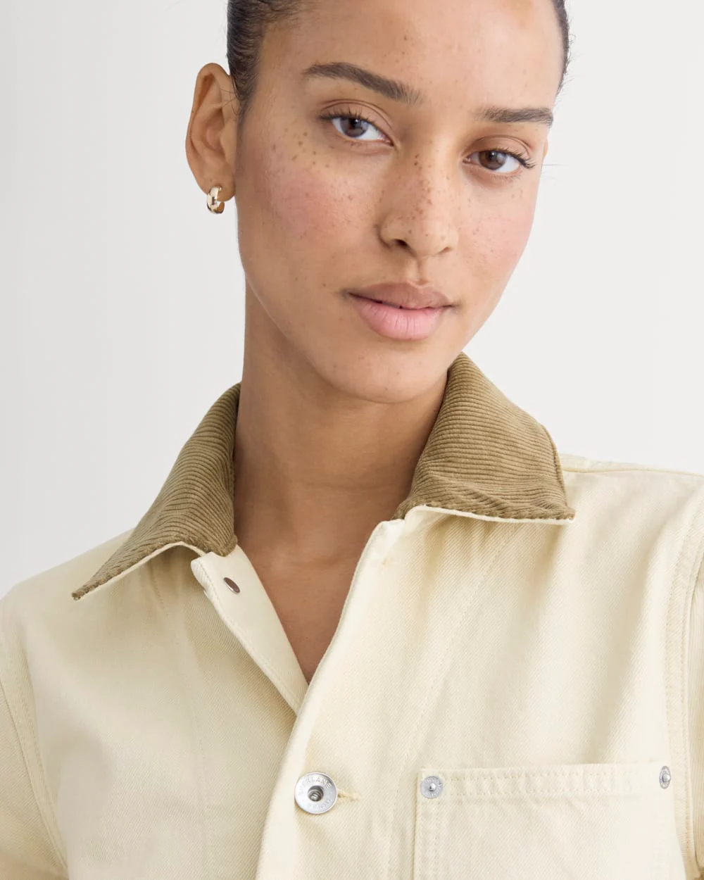 The Ranch Jacket | Garment-Dyed White / Cream