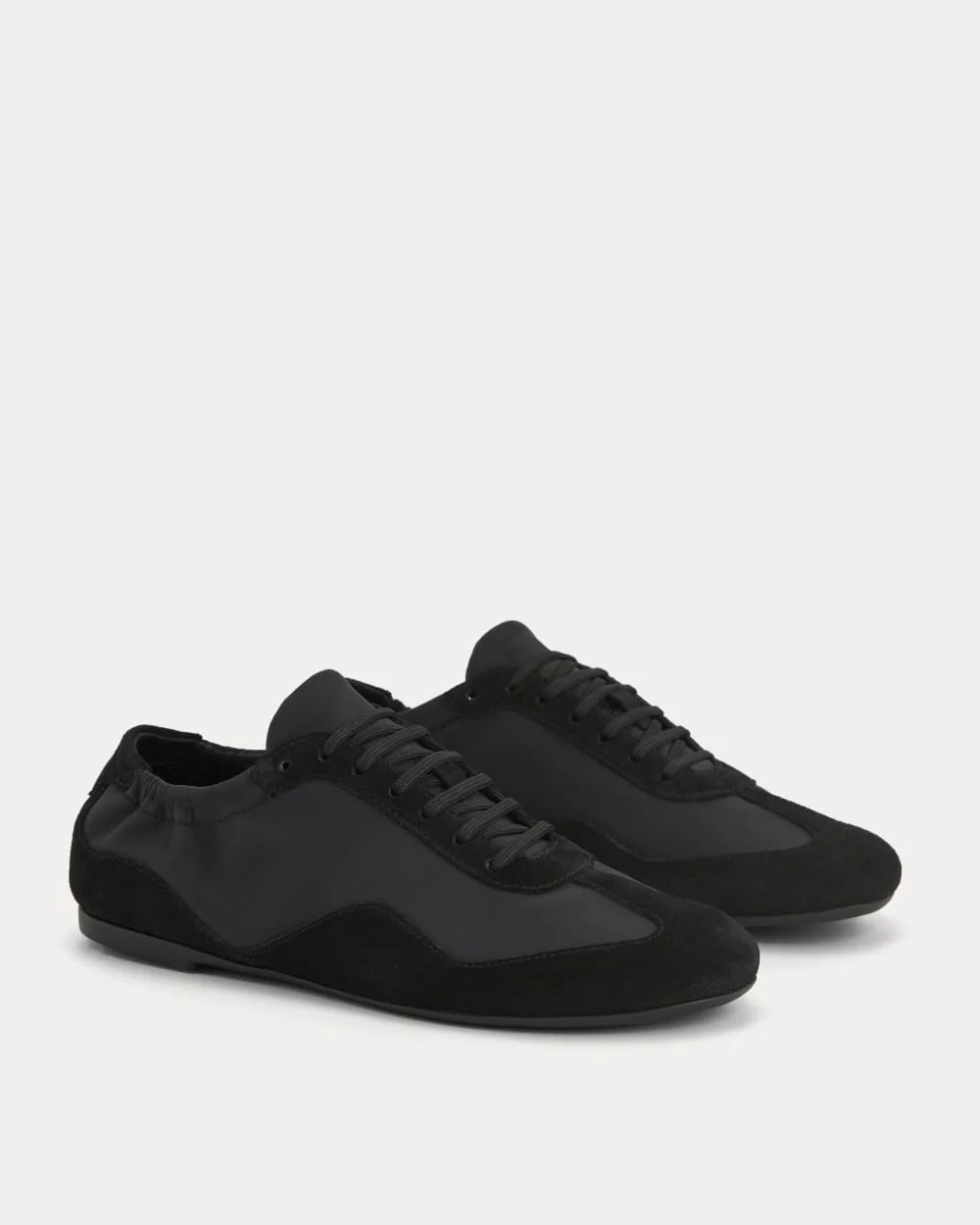 Ballet Sneaker | Black Suede