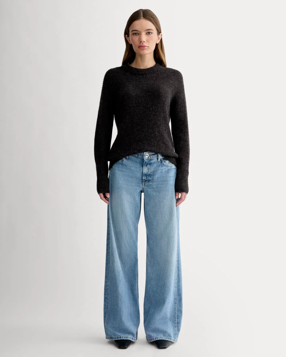 The Cocoon Crew in Alpaca | Heathered Black