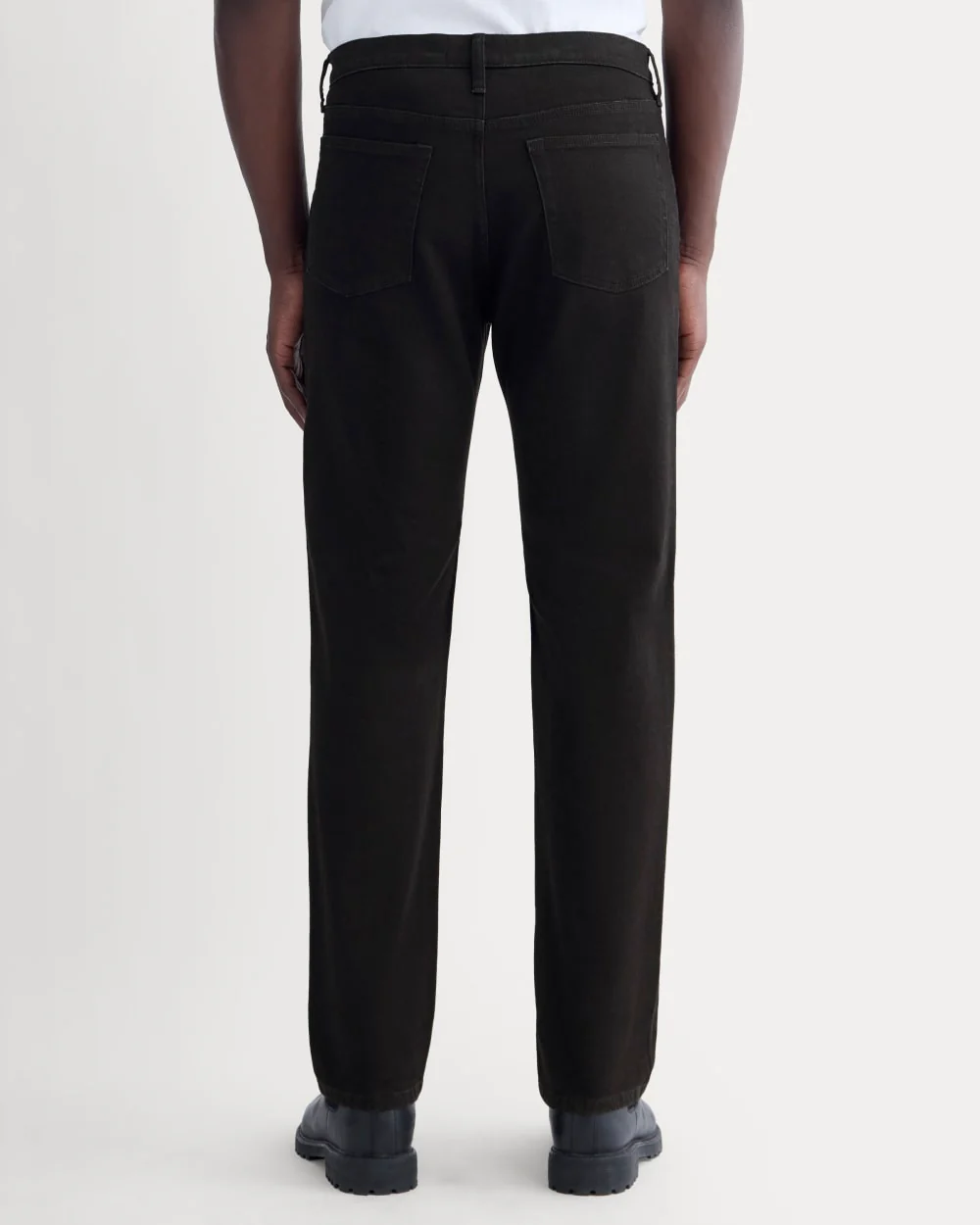 The Organic Cotton Straight-Leg Jean |  Black