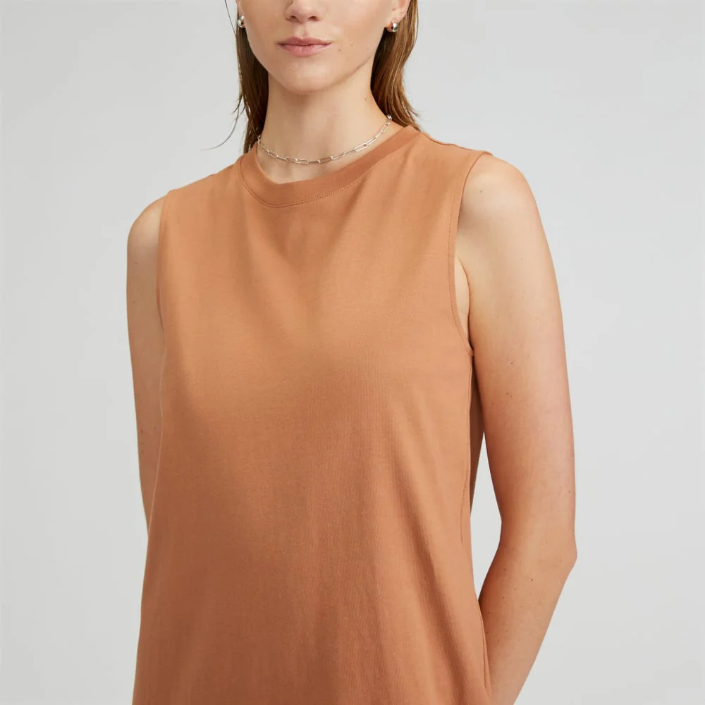 The Weekend Tank Dress | Tawny Brown