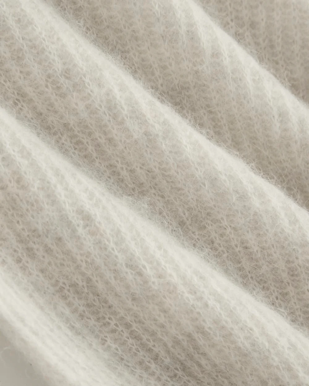 Cropped Cocoon Sweater in Alpaca | Almond