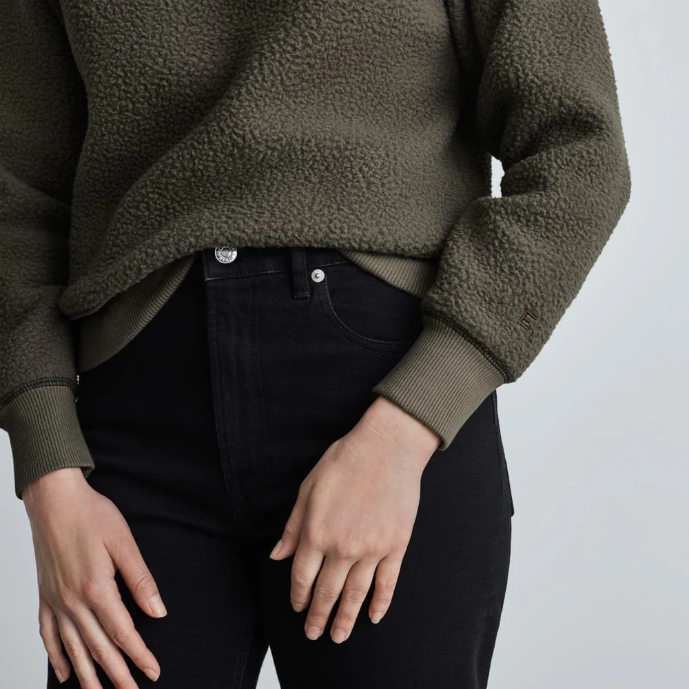 The ReNew Fleece Raglan Sweatshirt | Kalamata