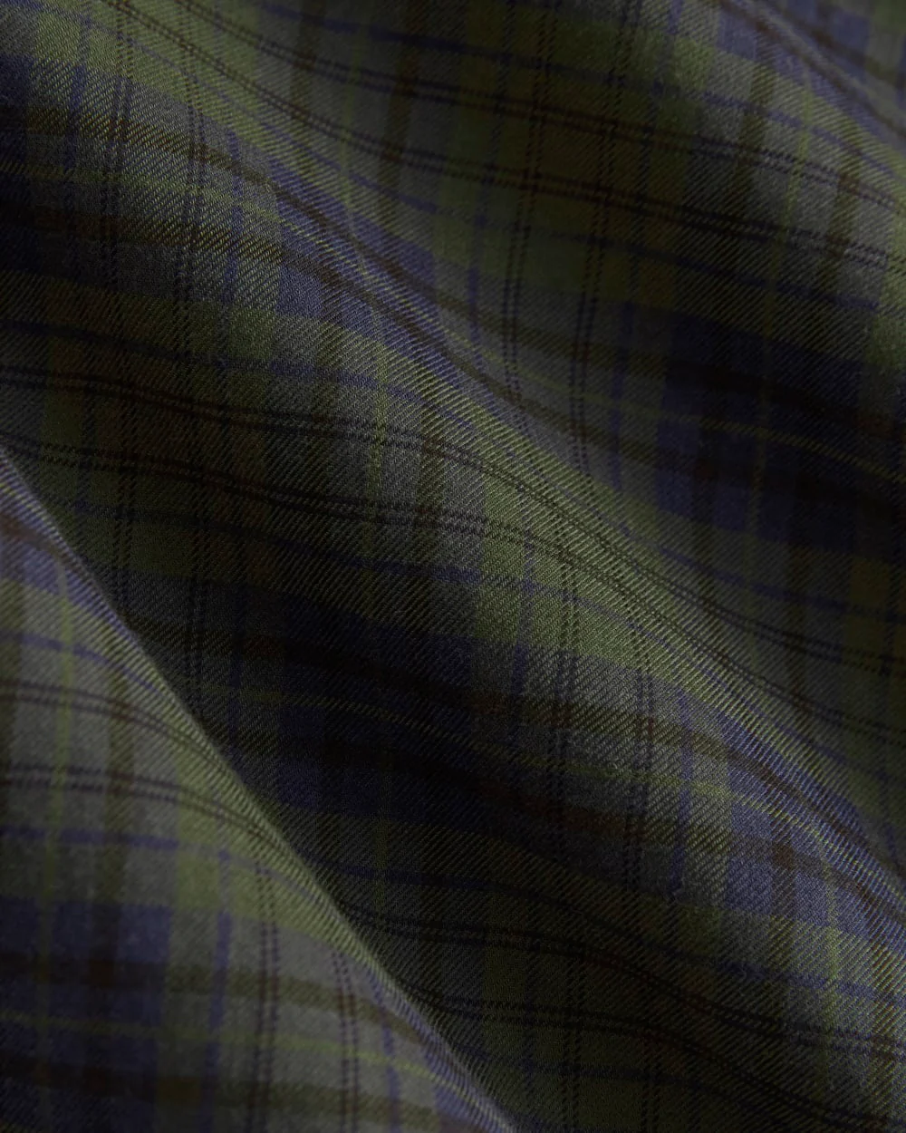 The Way-Short Shirt in Silky Cotton | Duffle Bag Plaid