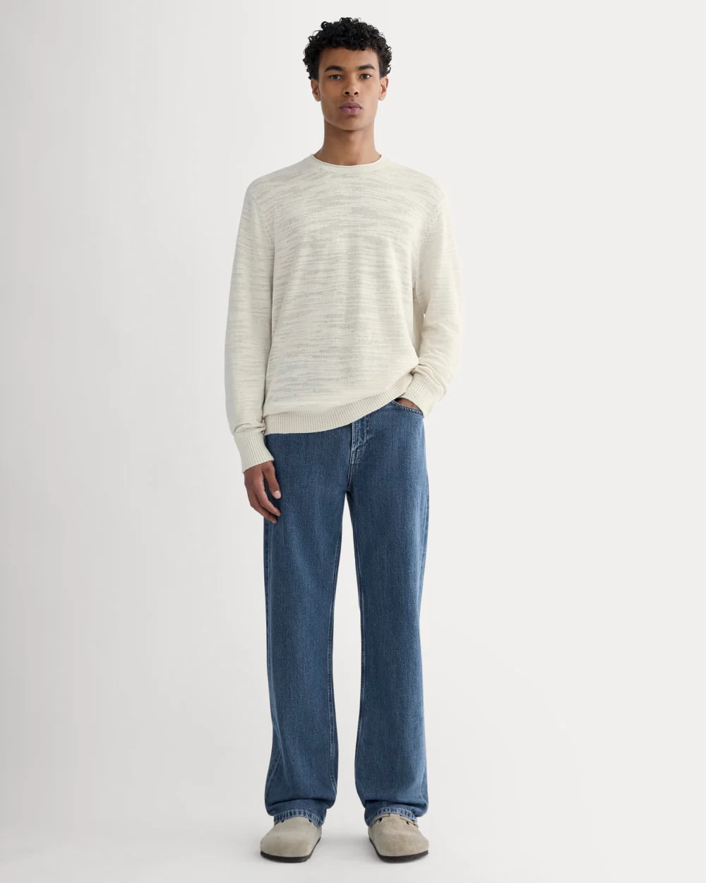 The Cotton Linen Pullover | Birch