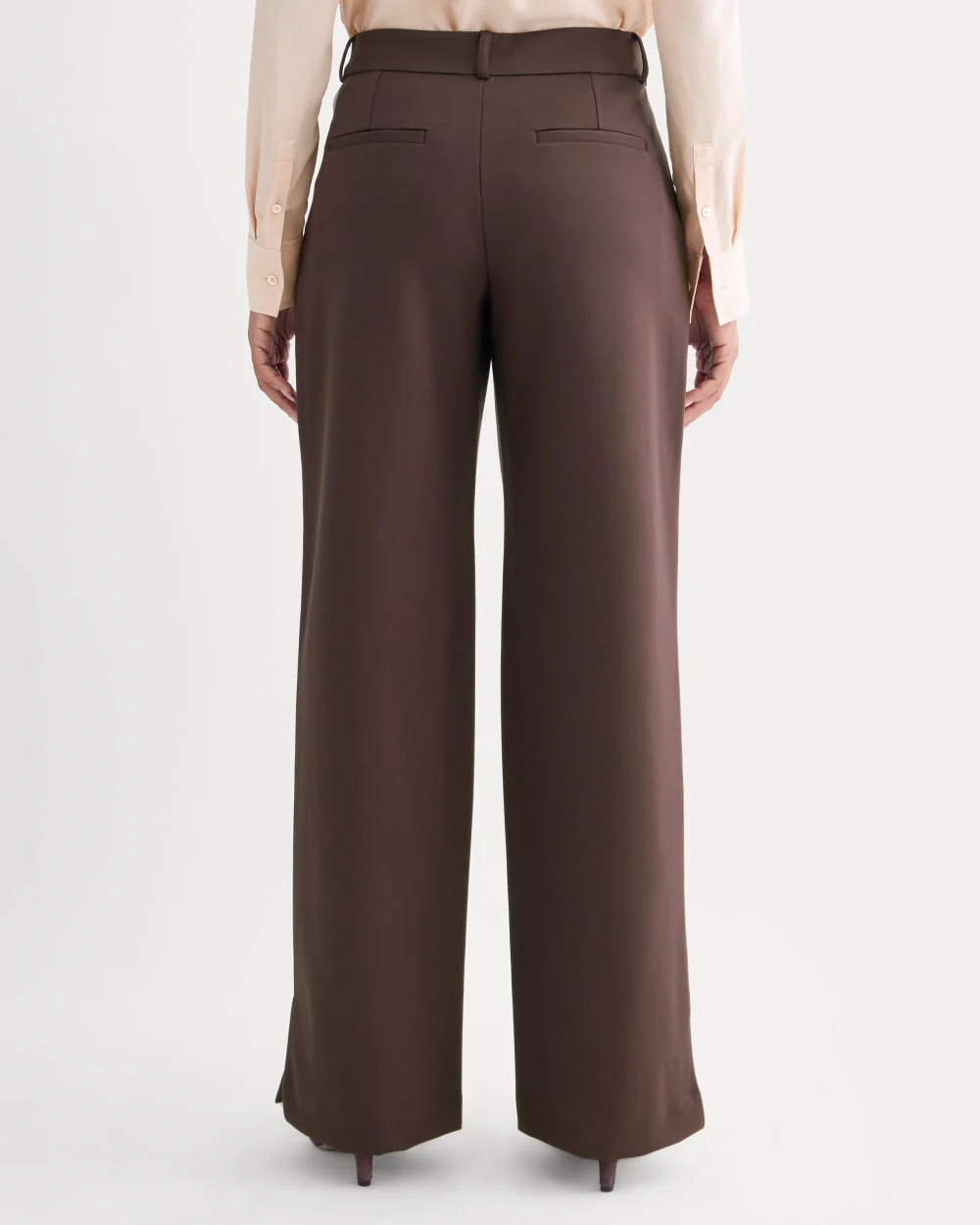 Dream Wide-Leg Trouser | Dark Chocolate