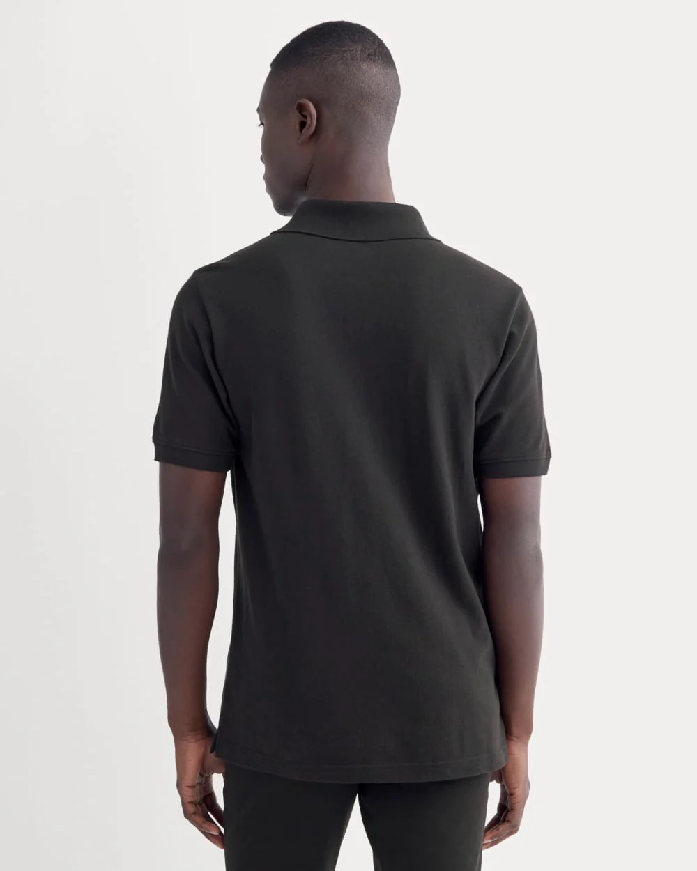 The Pique Polo | Black