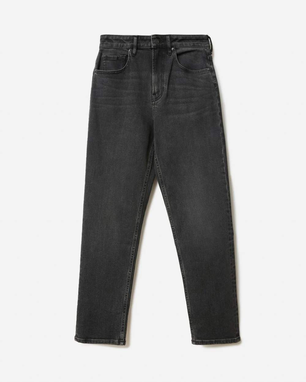 The Curvy Cheeky® Straight Jean | Washed Black | 26.5 Inseam