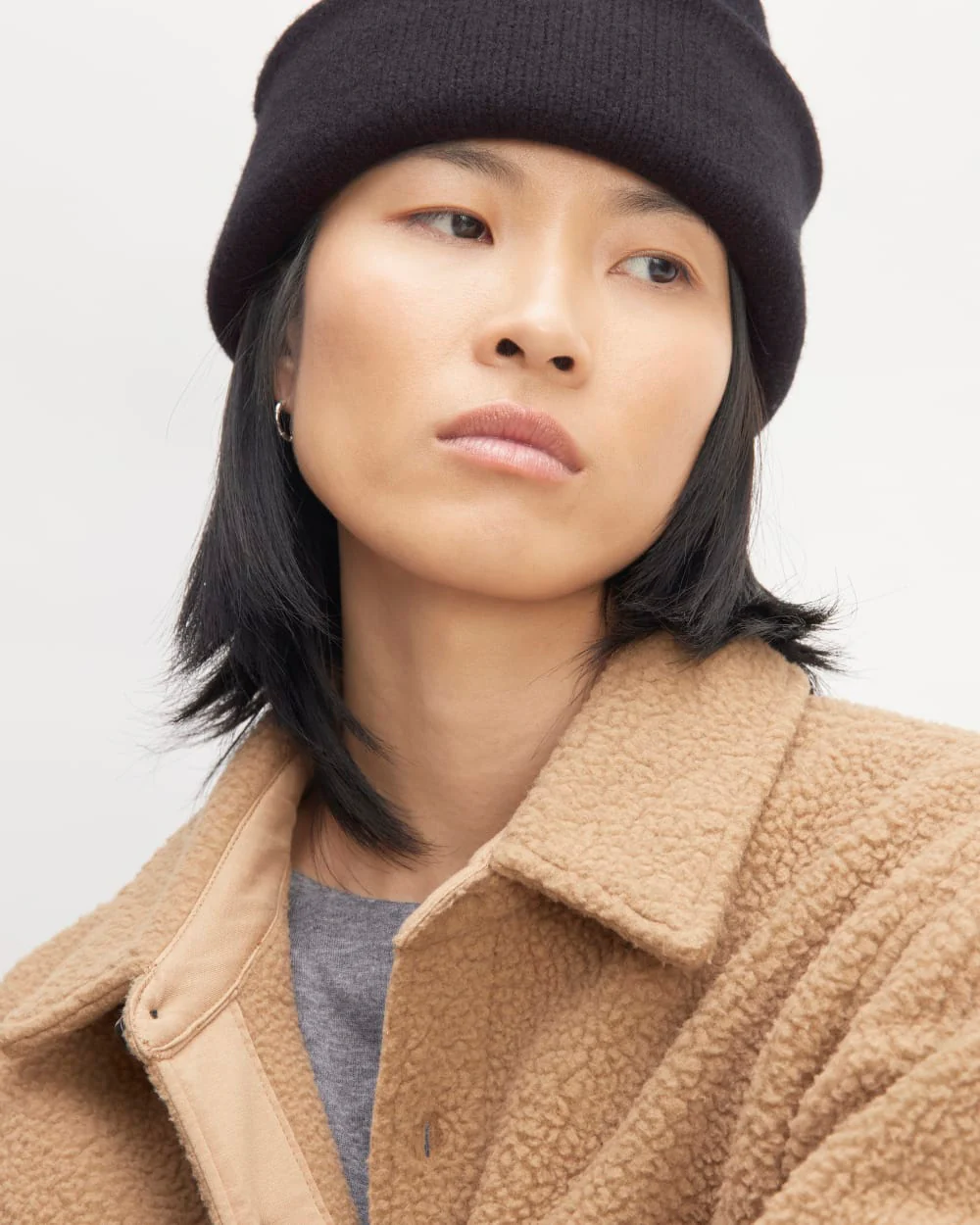 The Good Merino Wool Beanie  |  Black