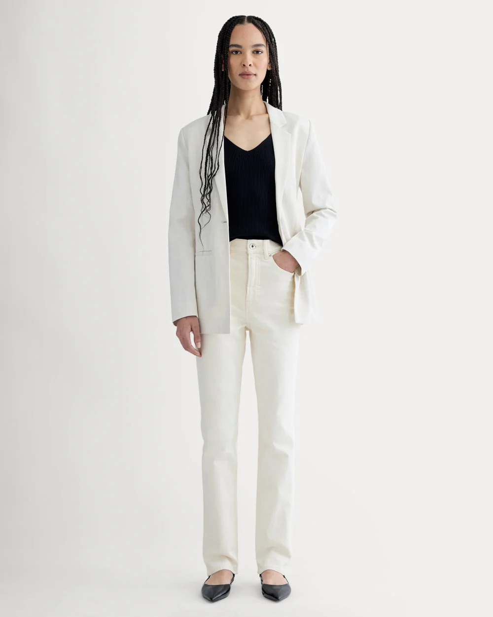 The Way-High® Slim Jean | Calico Ecru | 31 Inseam