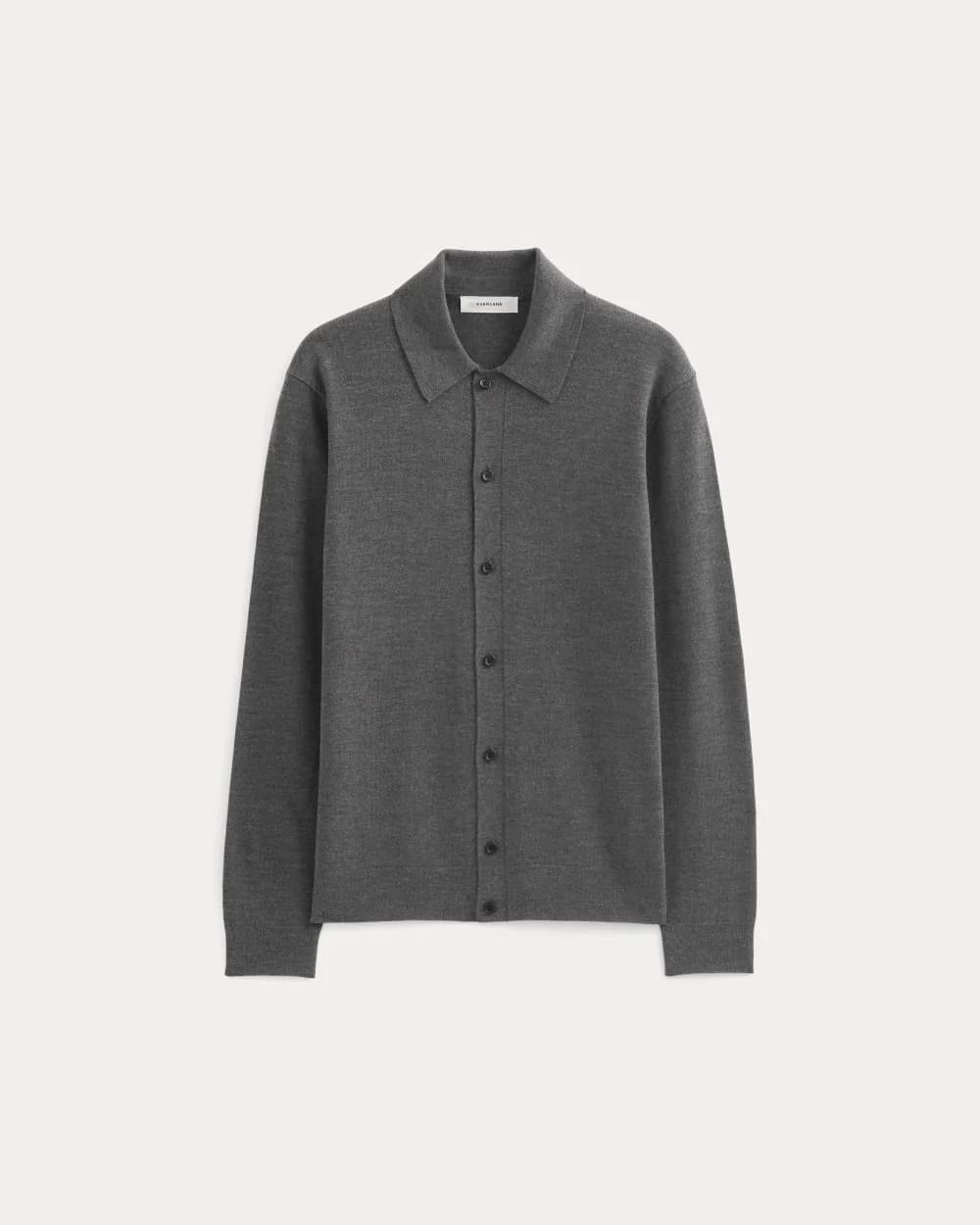 Ultrasoft Button-Down Sweater | Heather Mid Charcoal