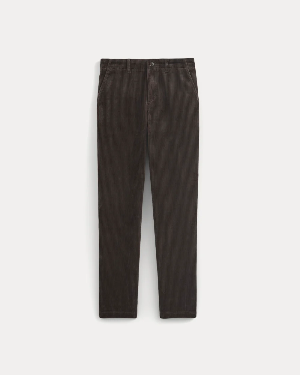 Wide Wale Corduroy Trouser | Dark Chocolate