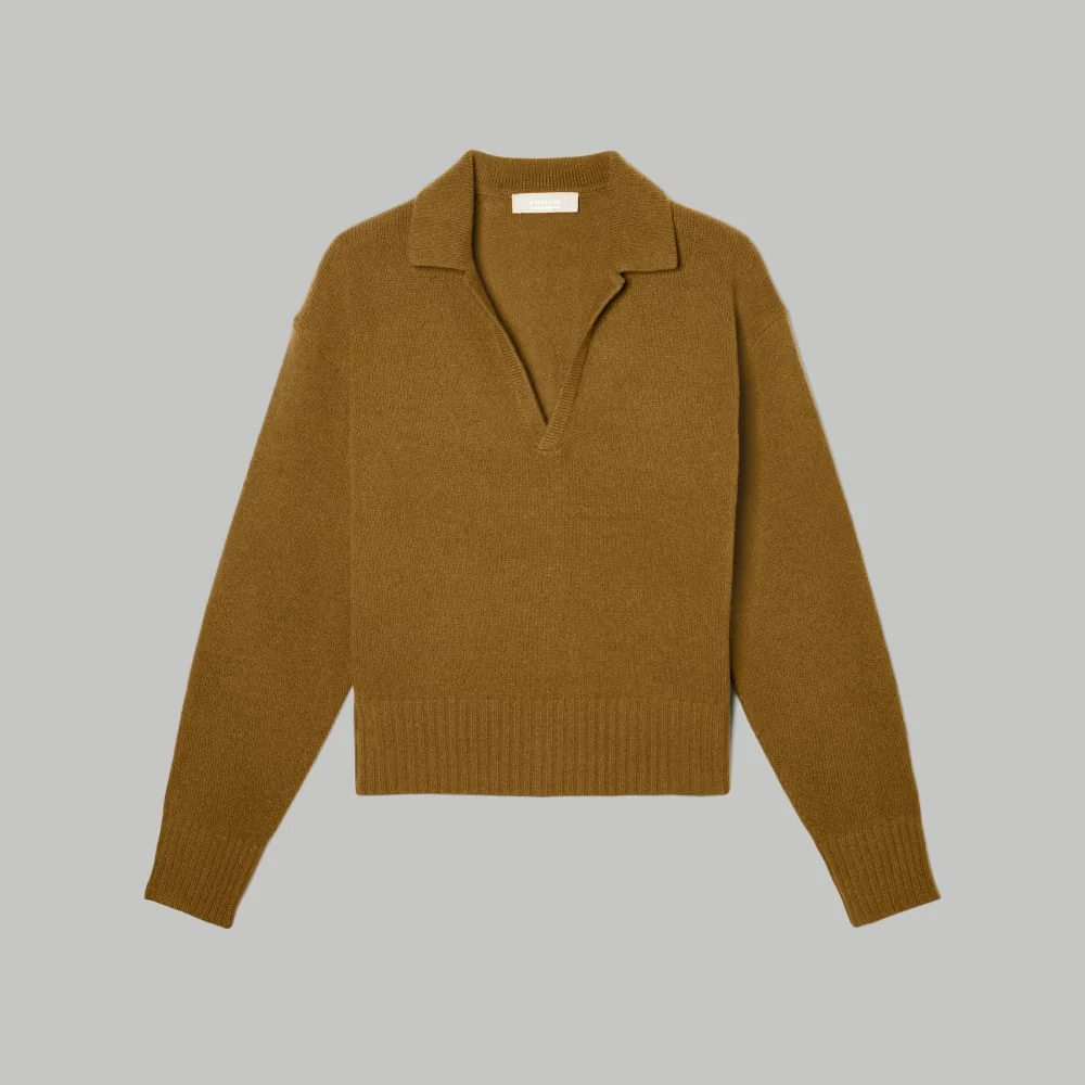 The Cashmere Polo | Tapenade