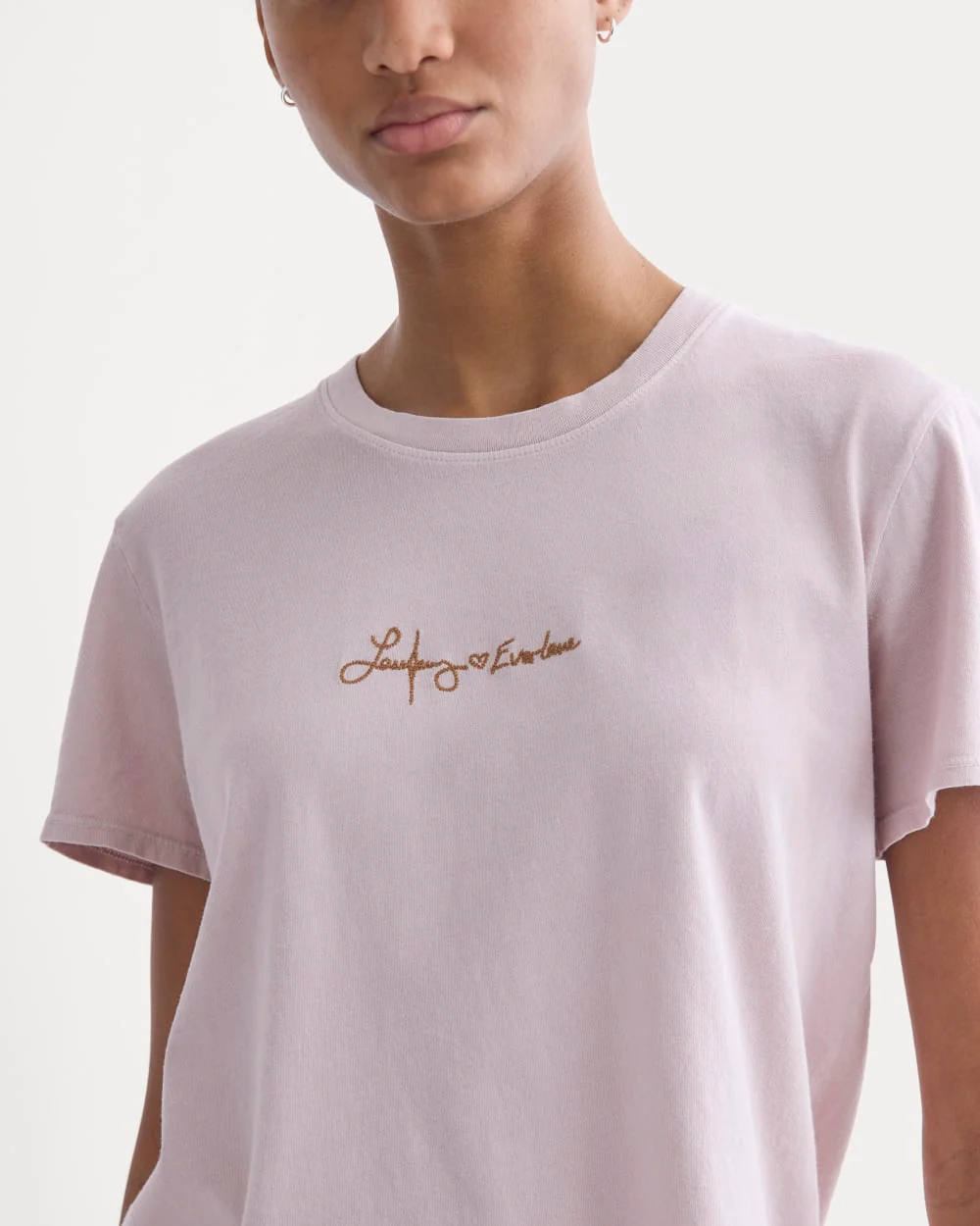 Everlane x The Laufey Foundation Box-Cut Tee | Burnished Lilac