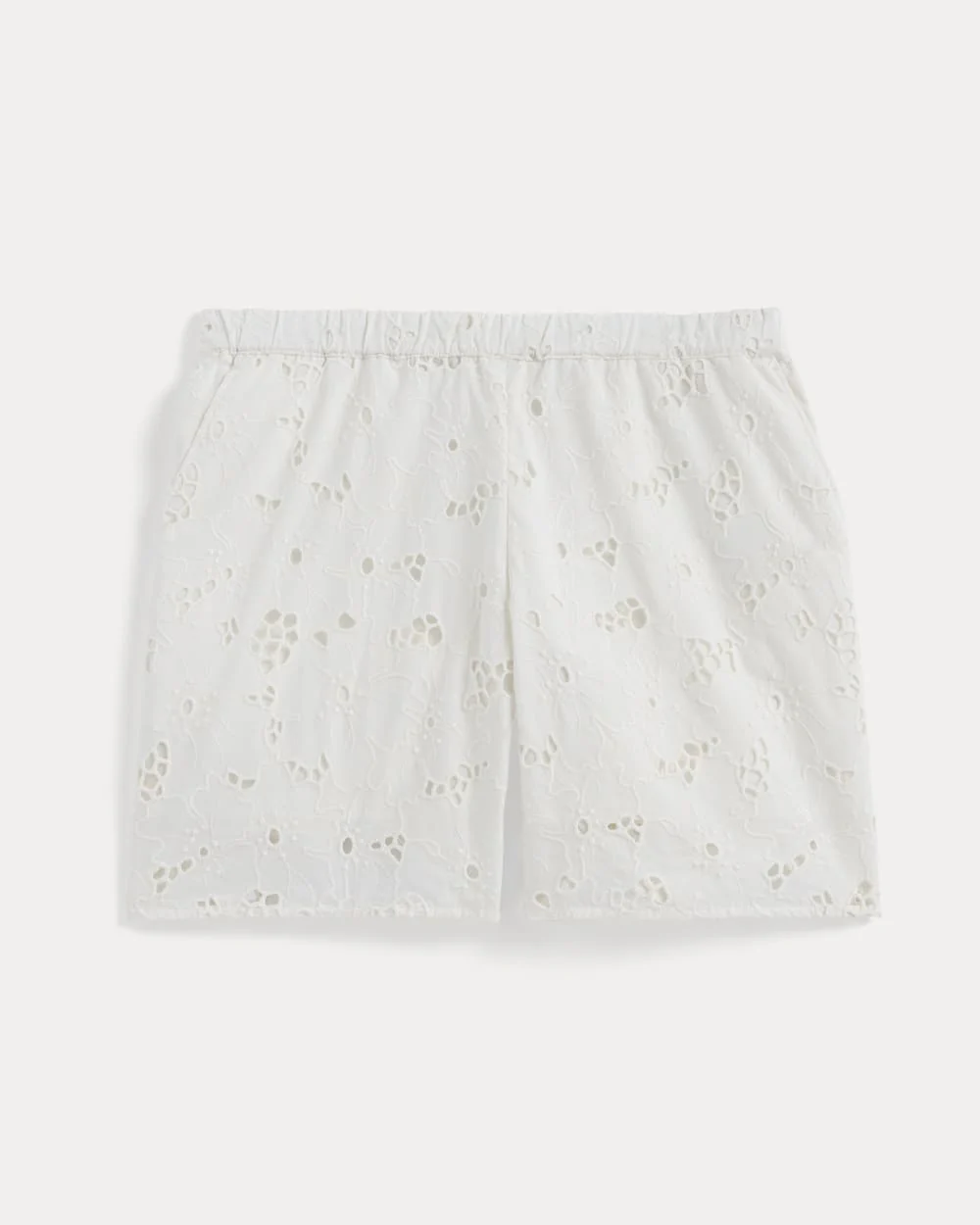 The Eyelet Pull-On Short | Bone