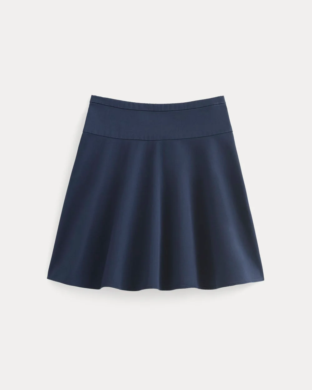 The Circle Mini Skirt | Navy