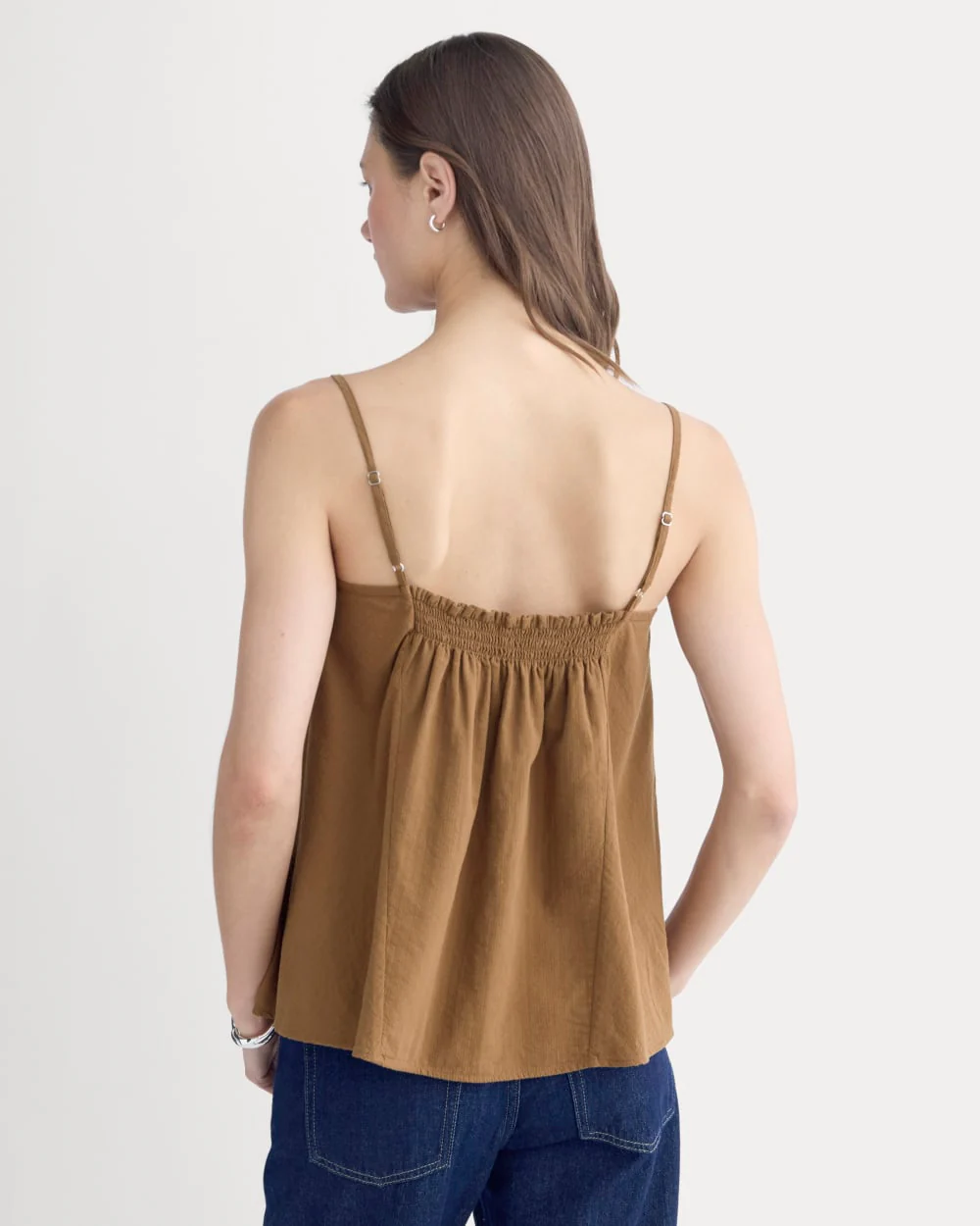 The Flowy Gauze Cami | Toffee