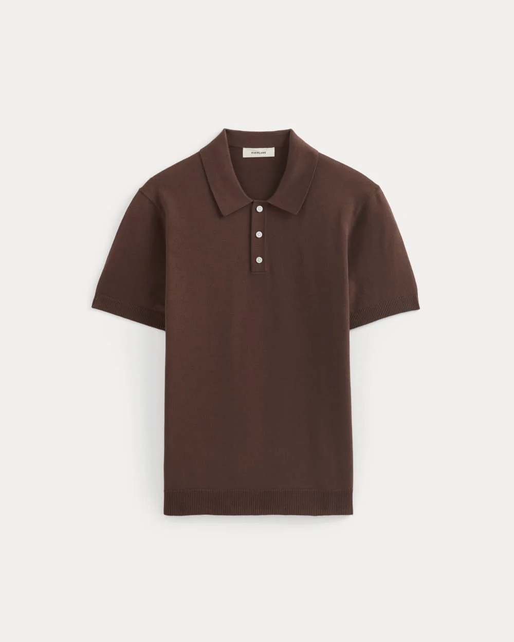 No-Sweat Polo | Dark Mahogany