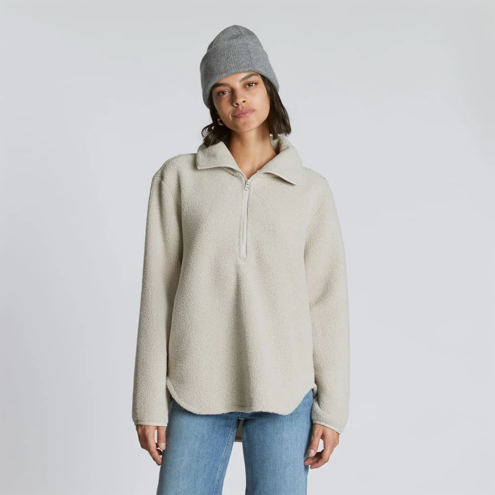 The Felted Merino Beanie | Mid Heathered Grey