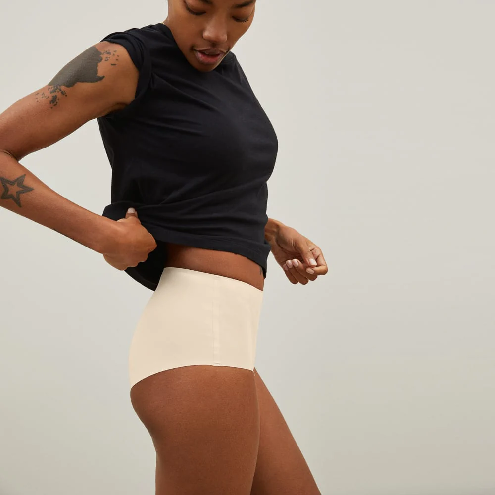 The Invisible High-Rise Hipster | Light Tan