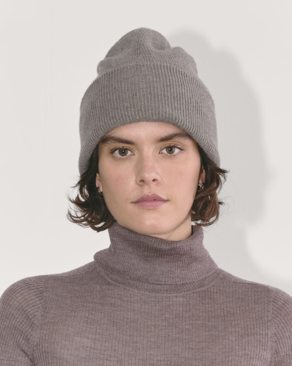 The Cabin Beanie | Taupe Melange