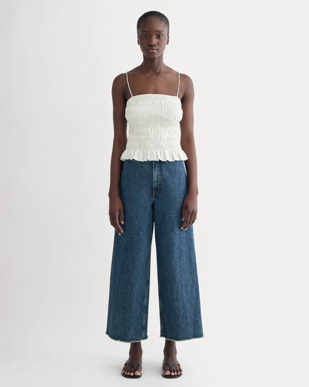 The Mariner Cropped Jean | Mid Indigo