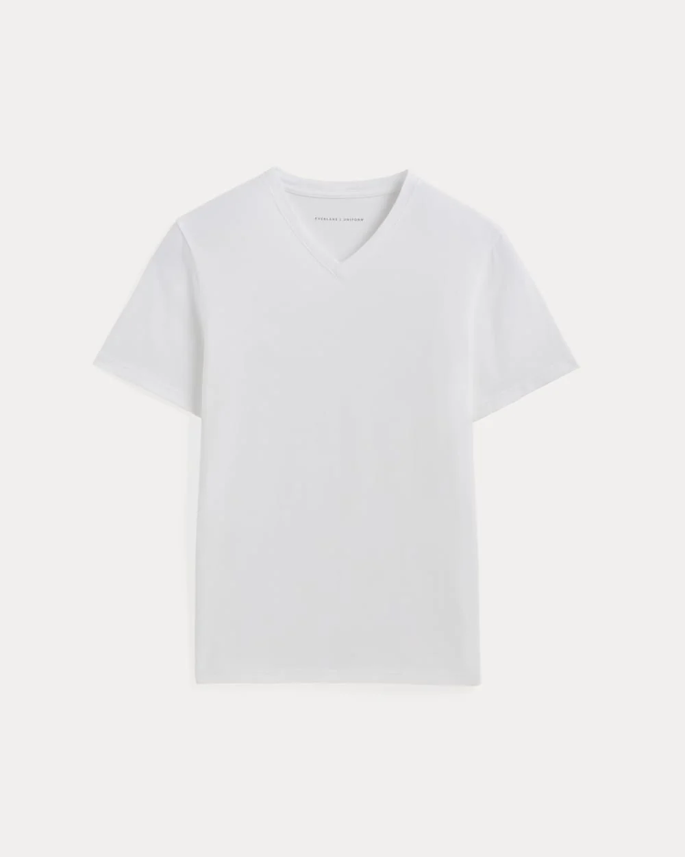 The Essential Organic V-Neck Tee | White